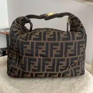 Fendi Vintage Boxed Zucca Handbag